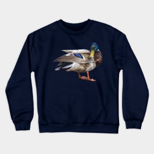 The Mallard or wild duck Crewneck Sweatshirt